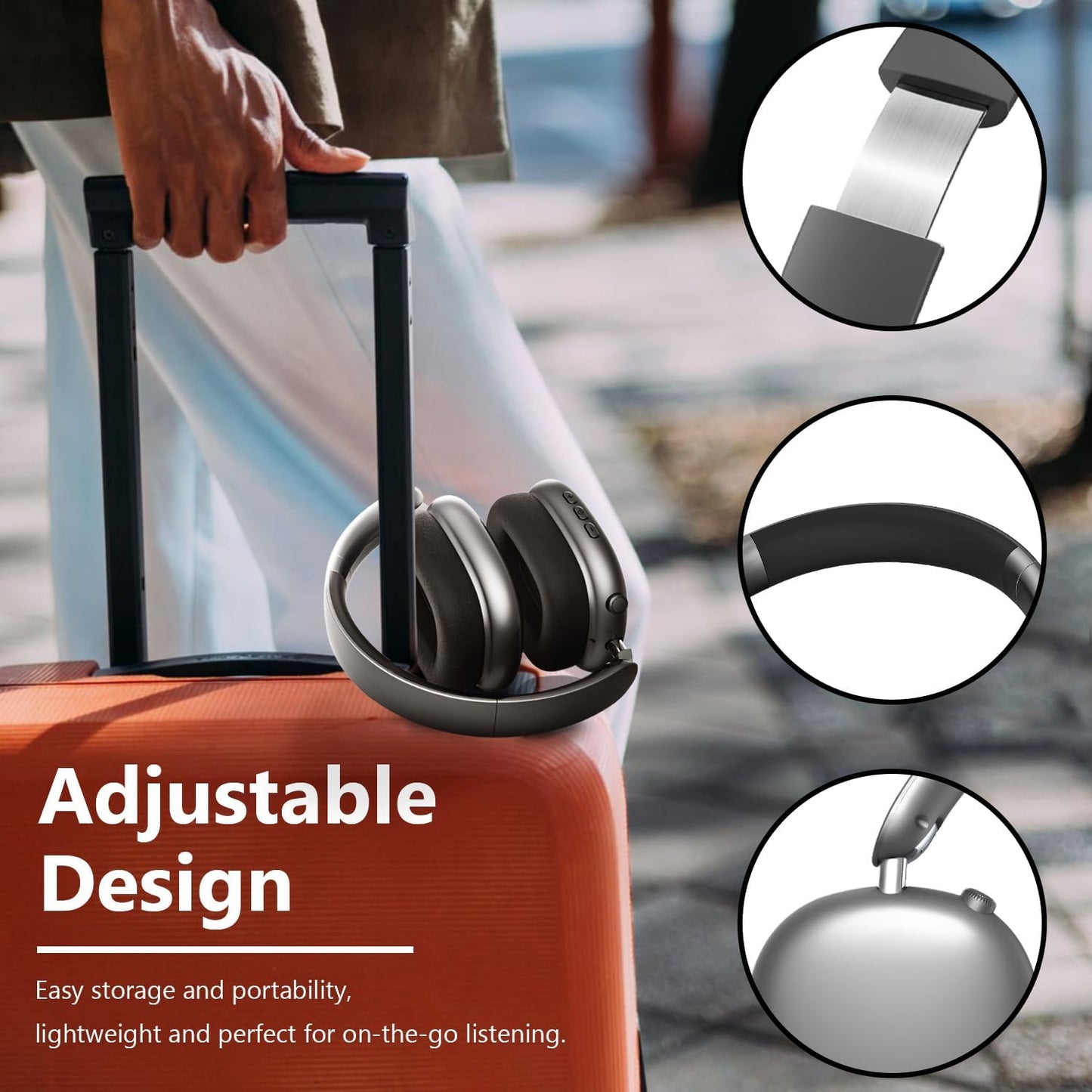 EchoWave™ P9 Wireless Headphones