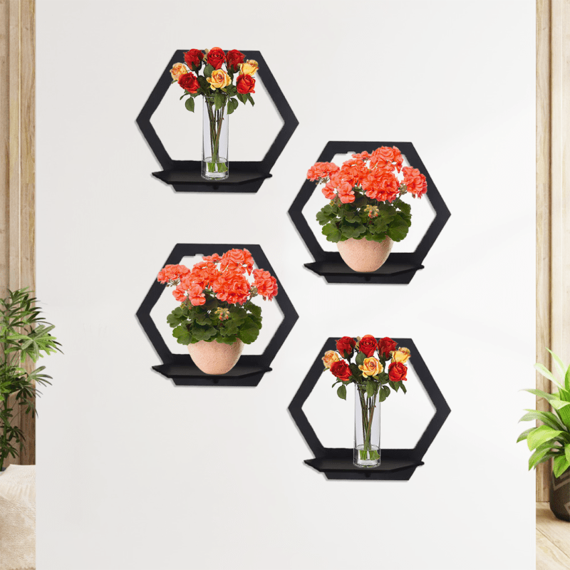 Decorating items for bedroom Wooden Wall Shelf