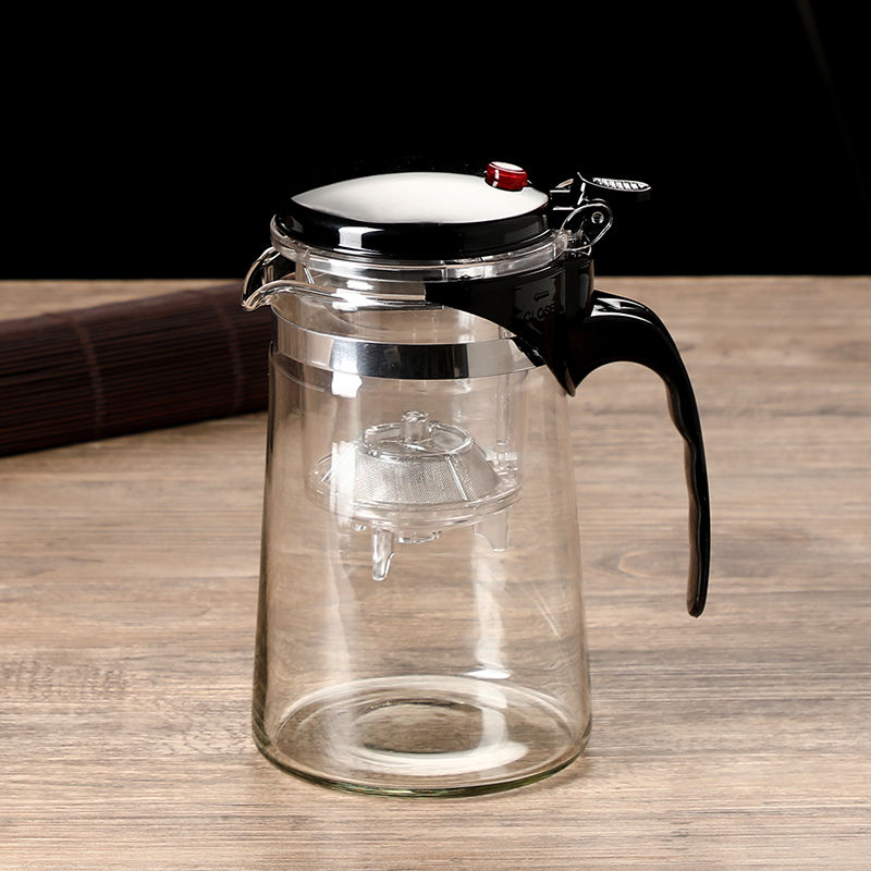 Tea Infuser Tea Pot Heat Resistant Glass (900ml)