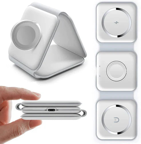 3 in 1 Wireless Charger Foldable Pad