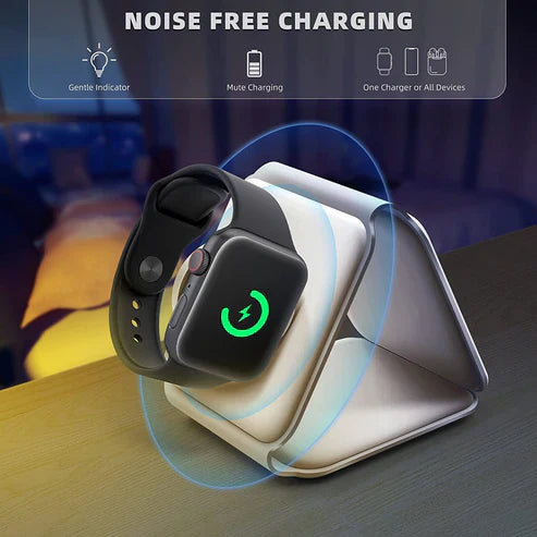 3 in 1 Wireless Charger Foldable Pad