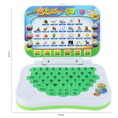 Kids Alaphabetical Music Laptop Toy For Kids