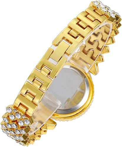 Rhinestone Steel Belt Woman Watch (without bracelet)