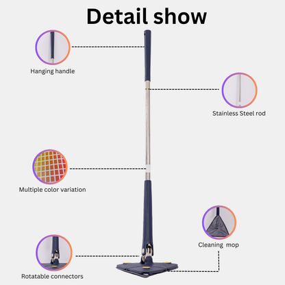 Adjustable 360° Rotatable Spin mop