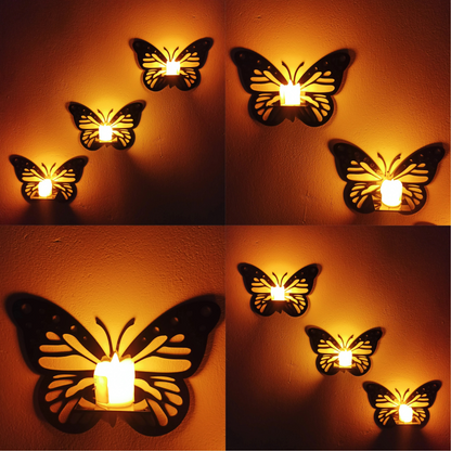 Butterfly Wall Shelf (lamp is not with Shelf)