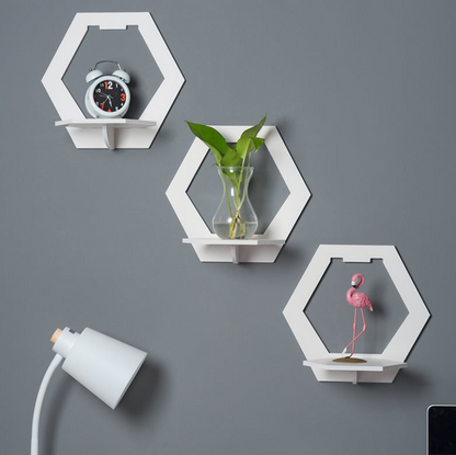 Decorating items for bedroom Wooden Wall Shelf