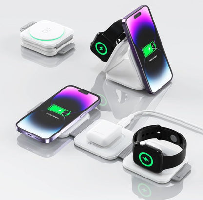 3 in 1 Wireless Charger Foldable Pad