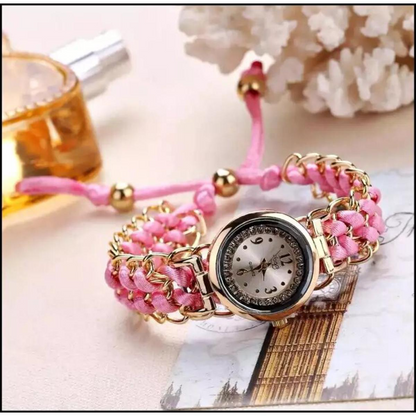 Gold Wrist Watch For Woman Like Luxury Diamond Bracelet