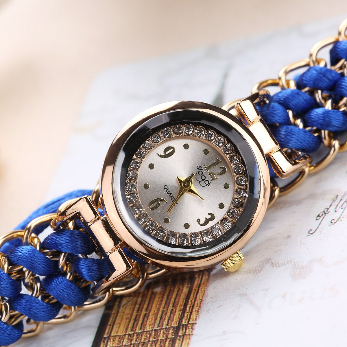 Gold Wrist Watch For Woman Like Luxury Diamond Bracelet